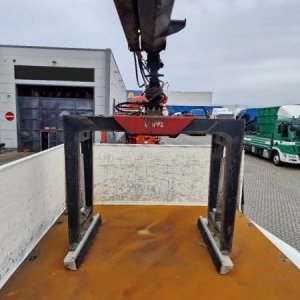 foto Eur6 sklápěč 18t MAN + HIAB 11tm