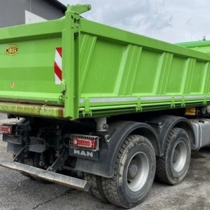 foto 6x4 sklápěč Eur5 MAN TGS zánovní pneu