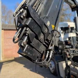foto 6x2 MAN hák. kont. nosič + HIAB
