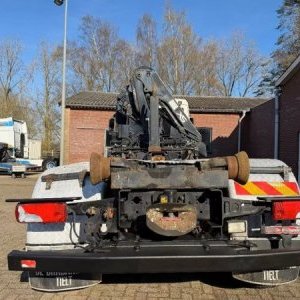 foto 6x2 MAN hák. kont. nosič + HIAB