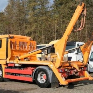 foto 18t řetězový kontejner MAN Eur6