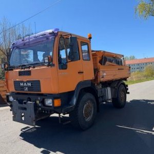 foto 10t 4x4 MAN sklápěč / sypač