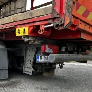 foto Eur6 BDF 7.3+7.3m MAN 6x2 +18t tandem lowdeck přívěs Fliegl/Krone
