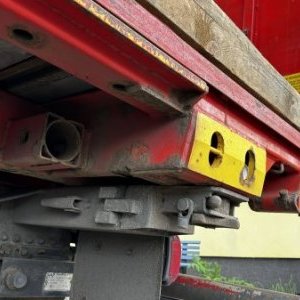 foto Eur6 BDF 7.3+7.3m MAN 6x2 +18t tandem lowdeck přívěs Fliegl/Krone