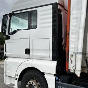 foto Eur6 BDF 7.3+7.3m MAN 6x2 +18t tandem lowdeck přívěs Fliegl/Krone