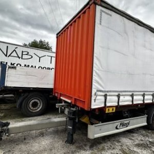 foto Eur6 BDF 7.3+7.3m MAN 6x2 +18t tandem lowdeck přívěs Fliegl/Krone