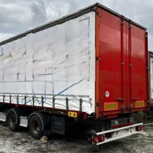 foto Eur6 BDF 7.3+7.3m MAN 6x2 +18t tandem lowdeck přívěs Fliegl/Krone