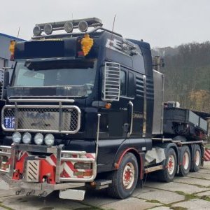 foto pera! 250t tahač 8x4 hydr. MAN TGA 41.660