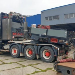 foto pera! 250t tahač 8x4 hydr. MAN TGA 41.660