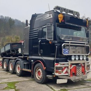 foto pera! 250t tahač 8x4 hydr. MAN TGA 41.660