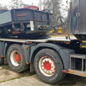 foto pera! 250t tahač 8x4 hydr. MAN TGA 41.660